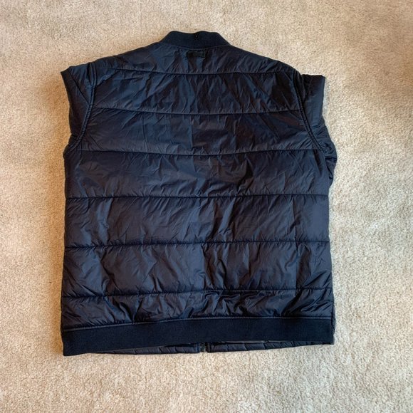 London Fog Puffer Jacket, Navy, XL - Picture 4 of 8